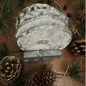 Coaster Holder Resin Coasters Cup Holders Made of Epoxy Resin Set 5 Pieces